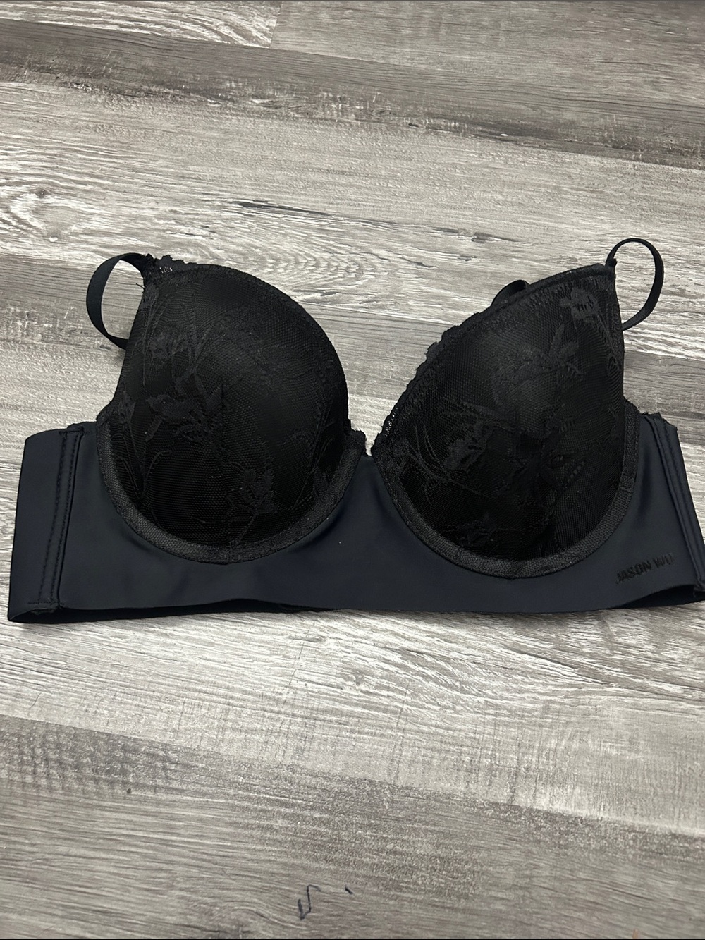 Jason Wu Black Lace Push-Up Bra